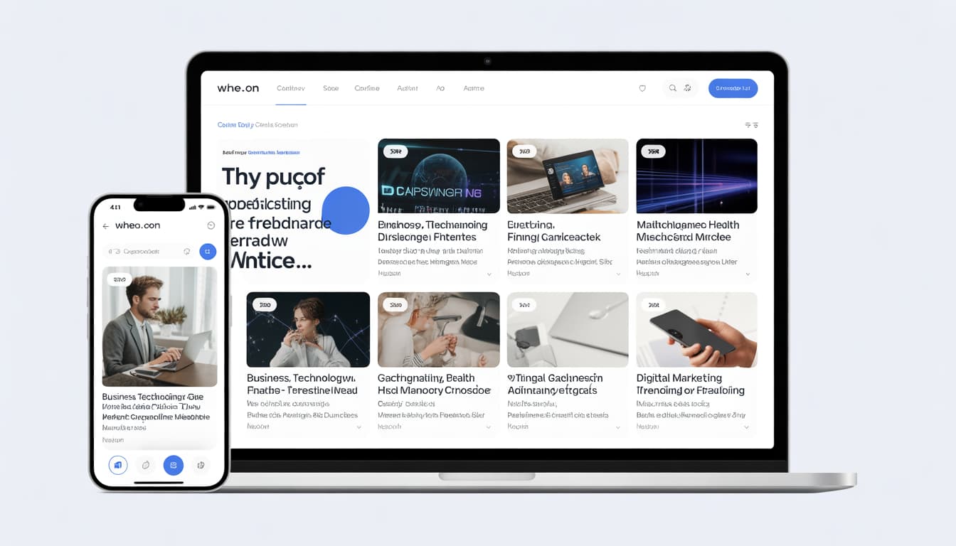 What Type of Content Does Wheon.com Publish